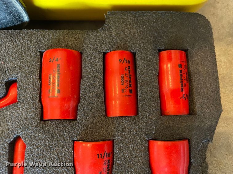 image for item LF9211 Knipex  insulated electrical tool set
