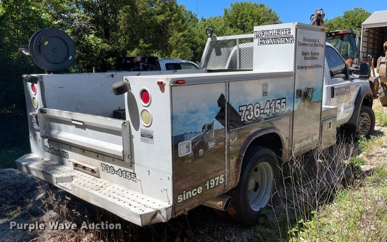 image for item LF9214 2007 Ford F550 Super Duty XL  utility / service truck