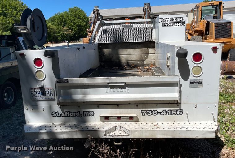 image for item LF9214 2007 Ford F550 Super Duty XL  utility / service truck