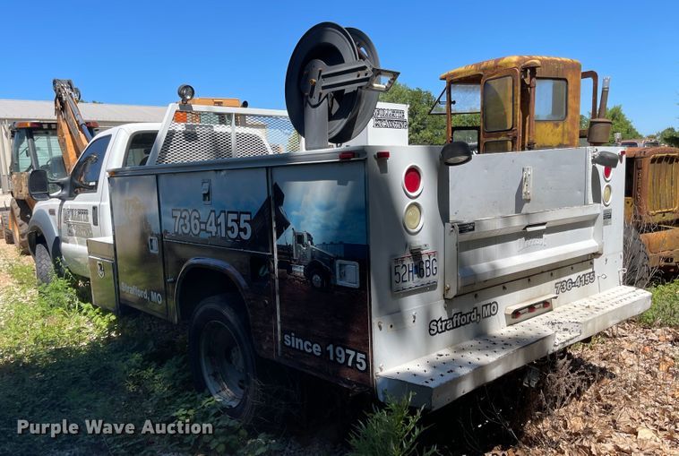 image for item LF9214 2007 Ford F550 Super Duty XL  utility / service truck