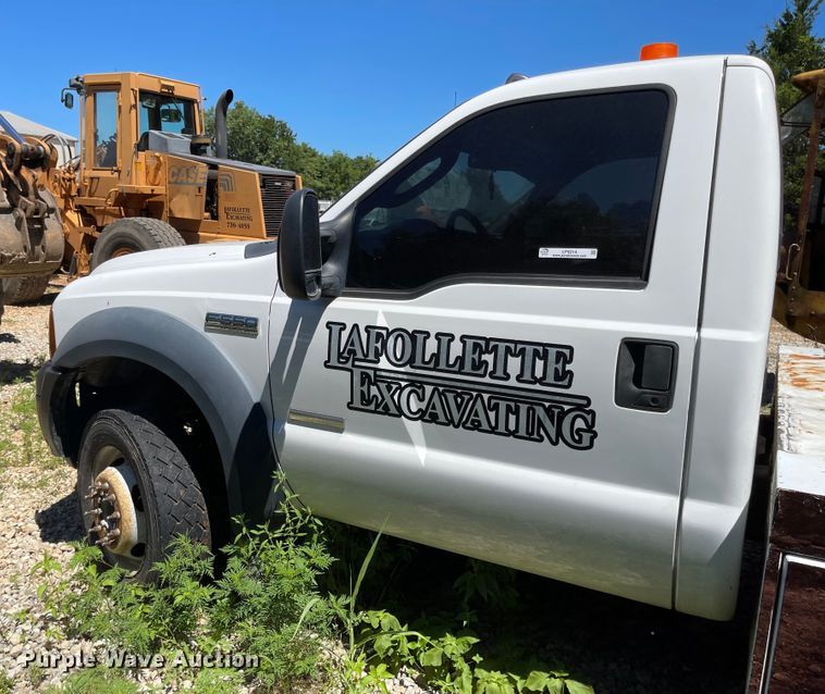 image for item LF9214 2007 Ford F550 Super Duty XL  utility / service truck