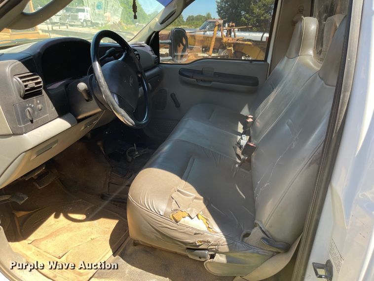 image for item LF9214 2007 Ford F550 Super Duty XL  utility / service truck