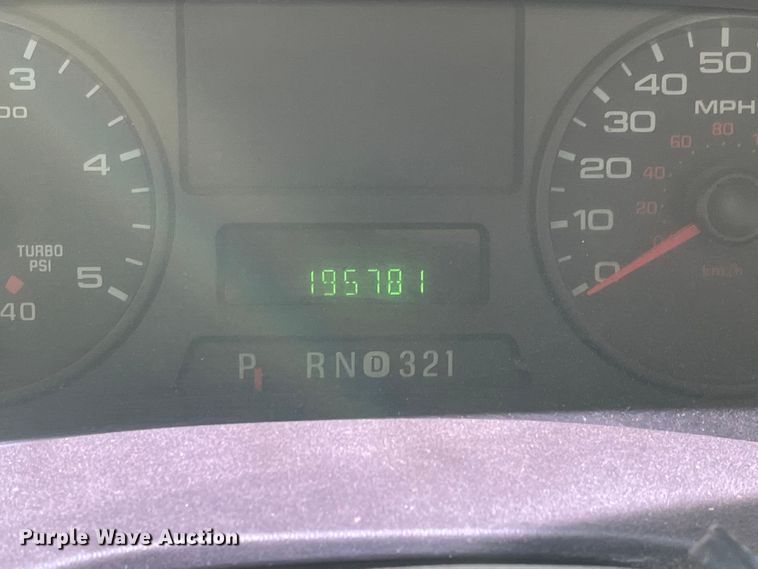 image for item LF9214 2007 Ford F550 Super Duty XL  utility / service truck