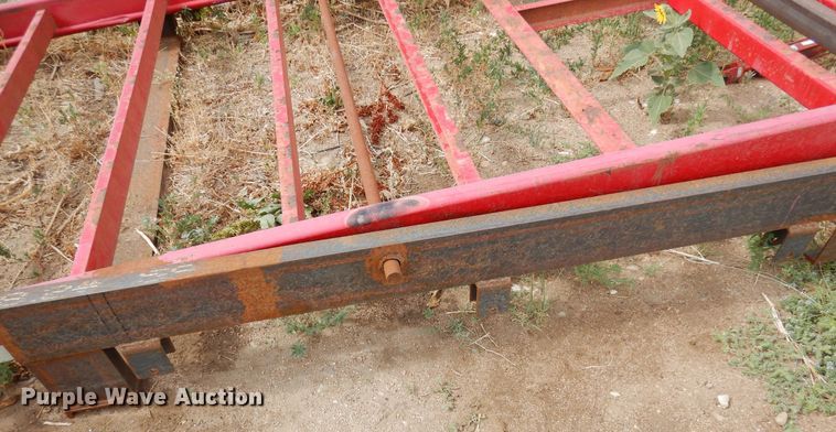 image for item LT9852 Shop built  tilt deck trailer frame