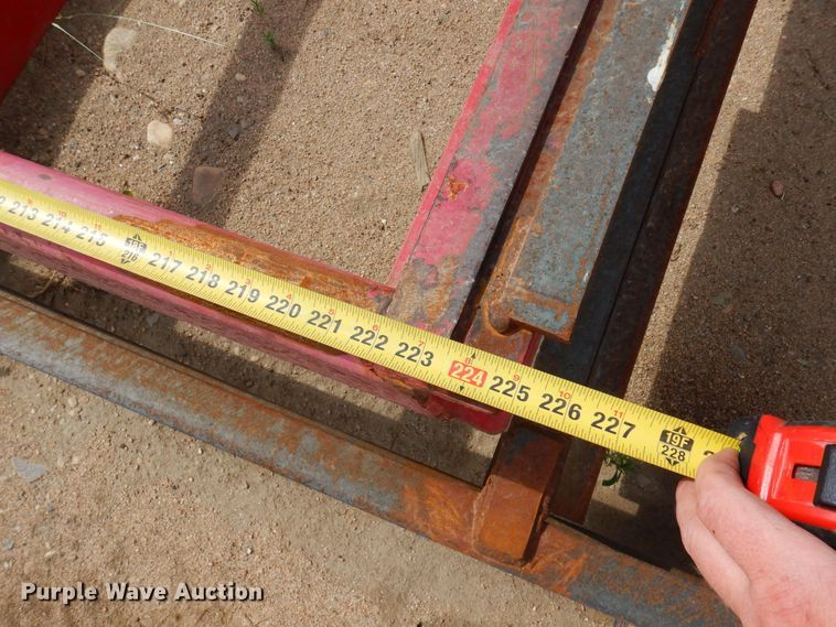 image for item LT9852 Shop built  tilt deck trailer frame