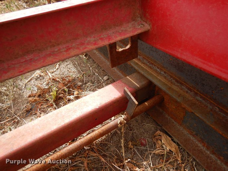 image for item LT9852 Shop built  tilt deck trailer frame