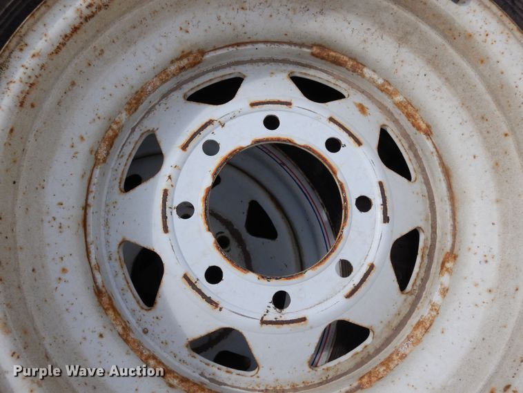 image for item LT9852 Shop built  tilt deck trailer frame