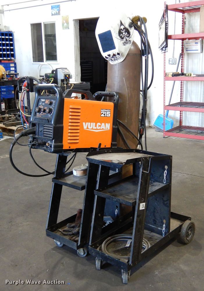 Vulcan MigMax 215 welder in Brighton, CO Item LT9869 sold Purple Wave