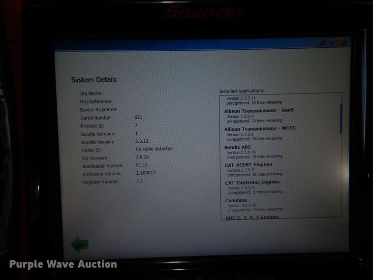 image for item LT9879 Snap-on Pro-Link Ultra  diagnostic scanner