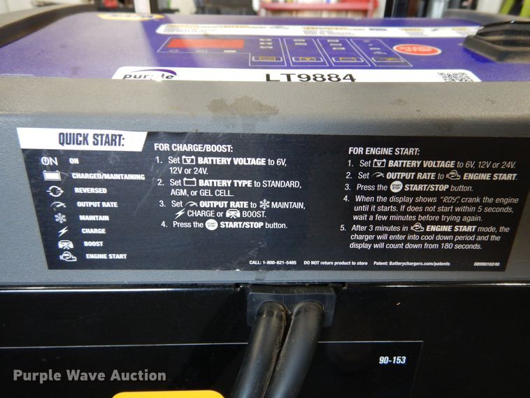 image for item LT9884 Napa  battery charger/engine starter