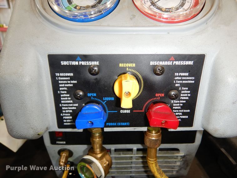 image for item LT9888 Mastercool Twin Turbo  refrigerant recovery machine