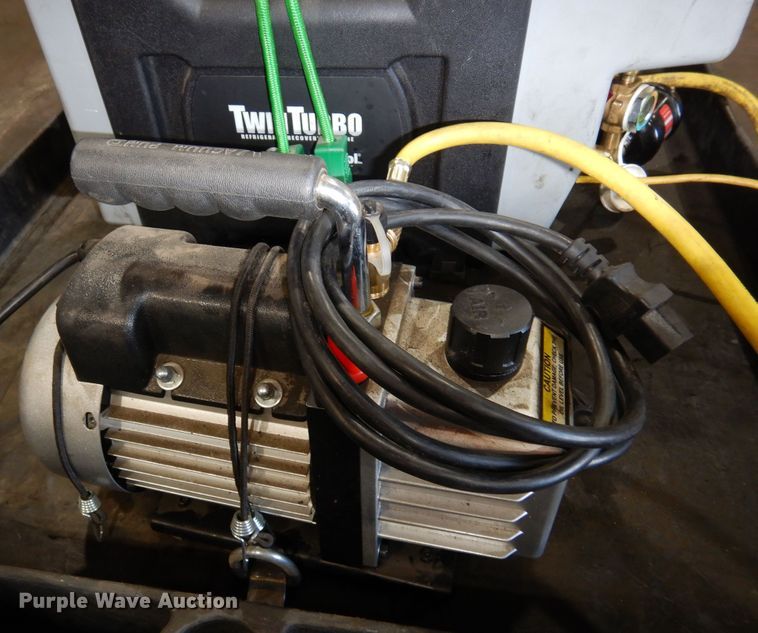 image for item LT9888 Mastercool Twin Turbo  refrigerant recovery machine