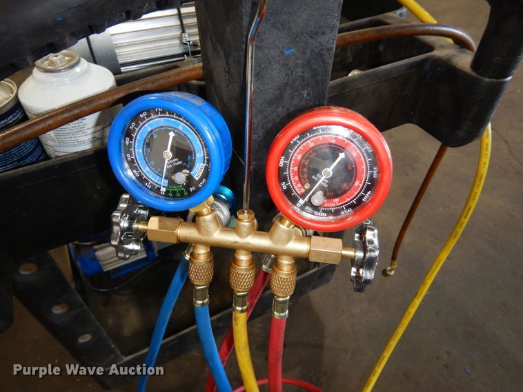 image for item LT9888 Mastercool Twin Turbo  refrigerant recovery machine