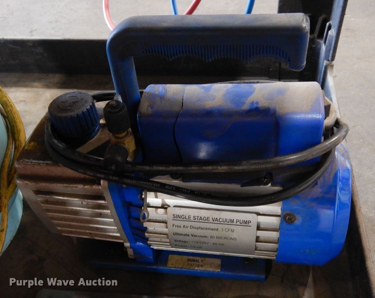 image for item LT9888 Mastercool Twin Turbo  refrigerant recovery machine