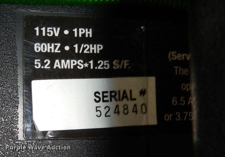 image for item LT9888 Mastercool Twin Turbo  refrigerant recovery machine