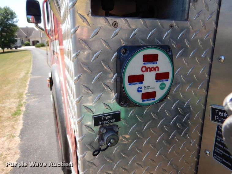 image for item MF9671 2004 Spartan Gladiator  Quint fire truck