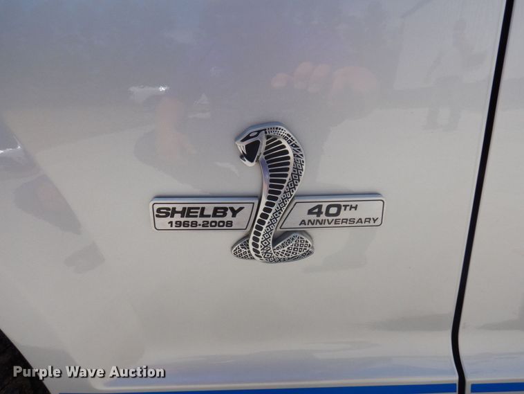 image for item MF9690 2008 Ford Shelby GT500KR  40th anniversary
