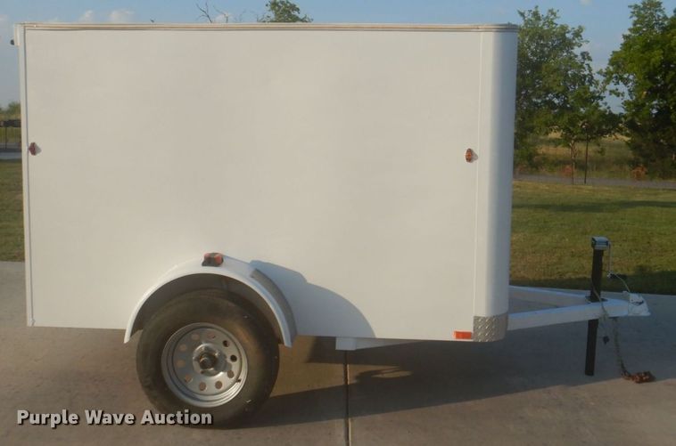 image for item MK9586 2017 C&M  enclosed cargo trailer