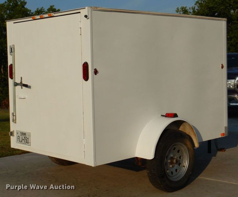 image for item MK9586 2017 C&M  enclosed cargo trailer