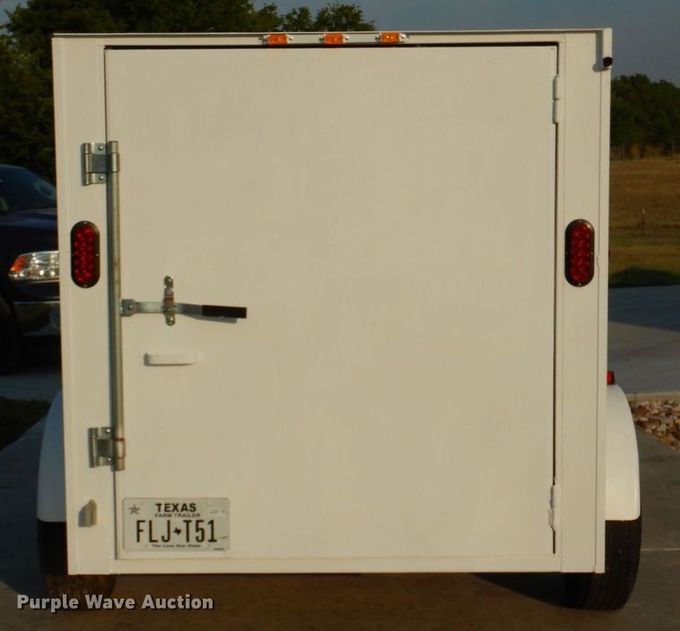 image for item MK9586 2017 C&M  enclosed cargo trailer