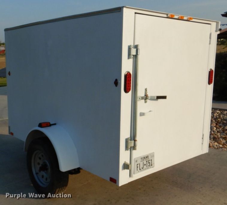 image for item MK9586 2017 C&M  enclosed cargo trailer