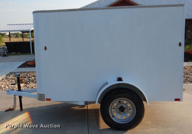 image for item MK9586 2017 C&M  enclosed cargo trailer