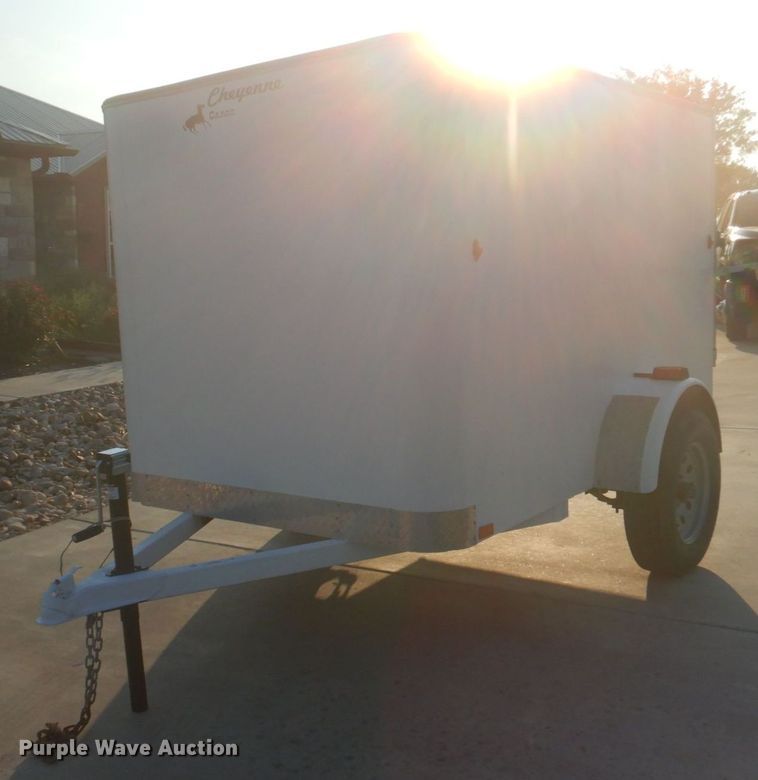 image for item MK9586 2017 C&M  enclosed cargo trailer