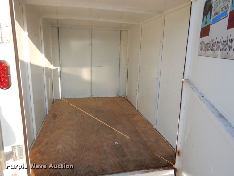 image for item MK9586 2017 C&M  enclosed cargo trailer
