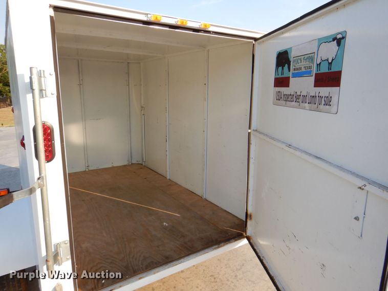 image for item MK9586 2017 C&M  enclosed cargo trailer