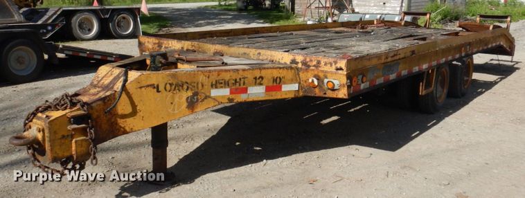 image for item MU9646 1980 Miller  equipment trailer