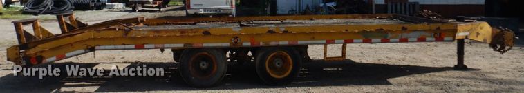 image for item MU9646 1980 Miller  equipment trailer