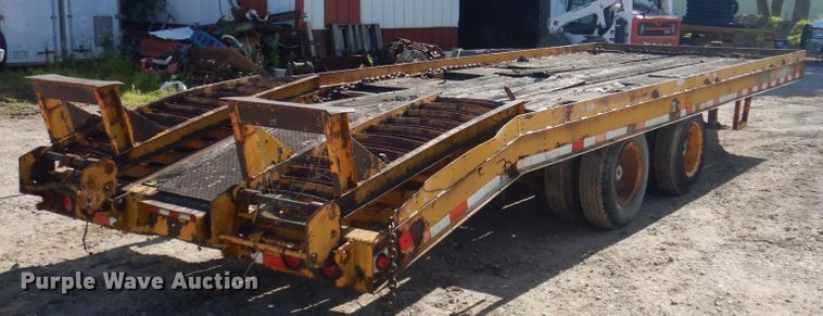 image for item MU9646 1980 Miller  equipment trailer