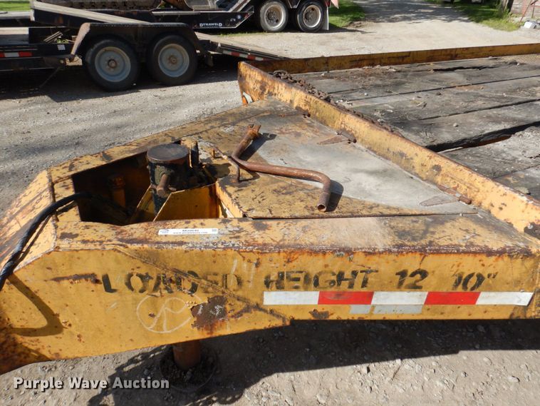 image for item MU9646 1980 Miller  equipment trailer