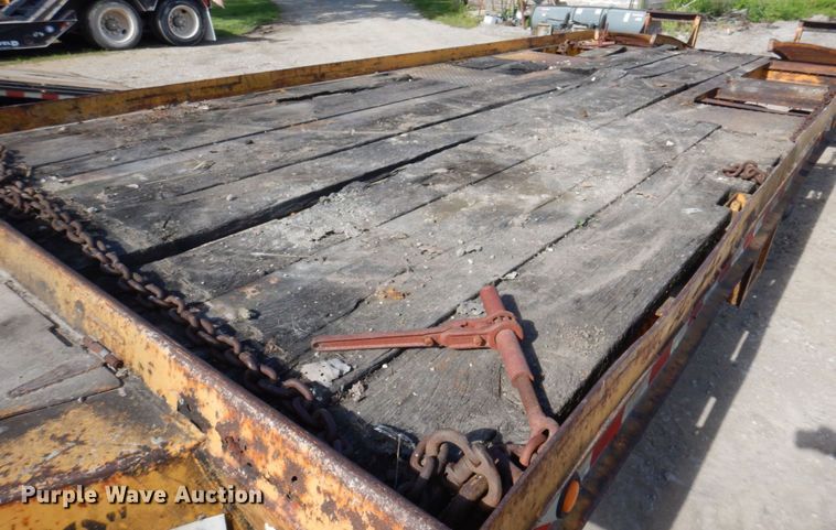 image for item MU9646 1980 Miller  equipment trailer