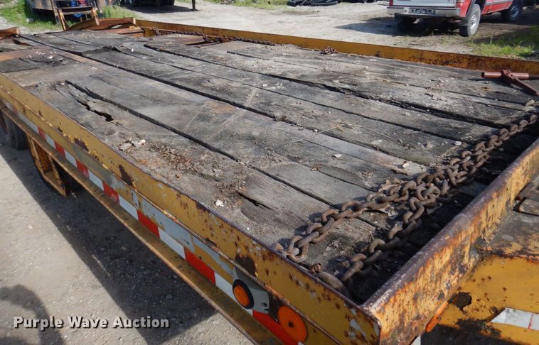 image for item MU9646 1980 Miller  equipment trailer