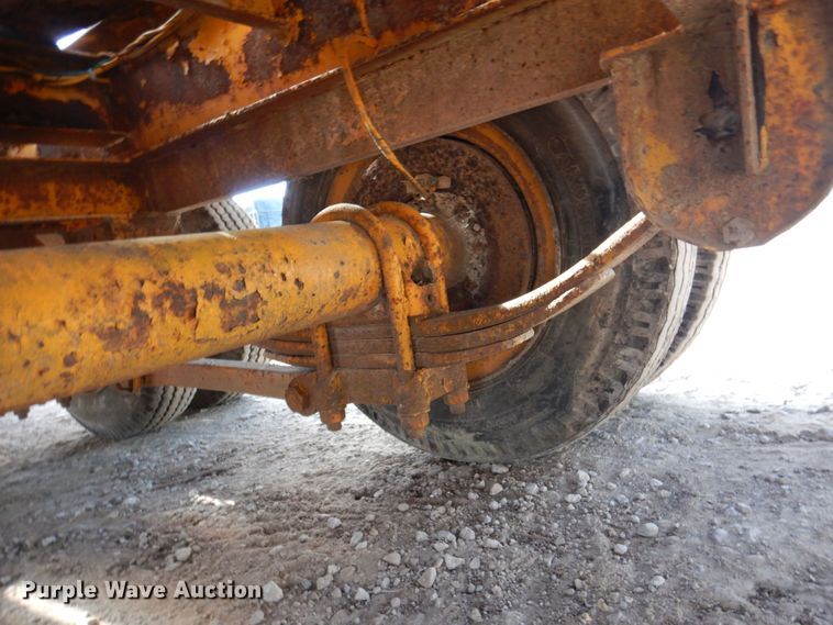 image for item MU9646 1980 Miller  equipment trailer