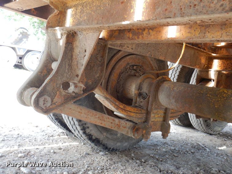 image for item MU9646 1980 Miller  equipment trailer