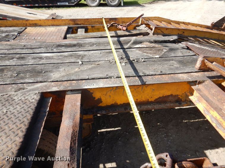 image for item MU9646 1980 Miller  equipment trailer