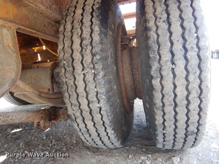 image for item MU9646 1980 Miller  equipment trailer