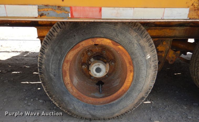 image for item MU9646 1980 Miller  equipment trailer