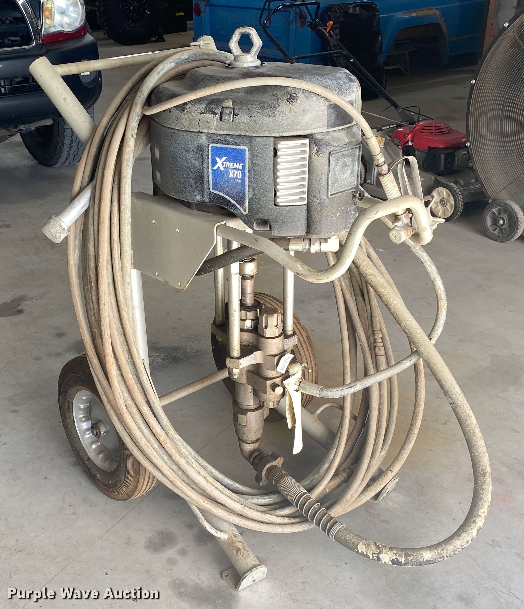 Graco Xtreme X70 paint sprayer in Kiefer, OK Item JA9171 sold
