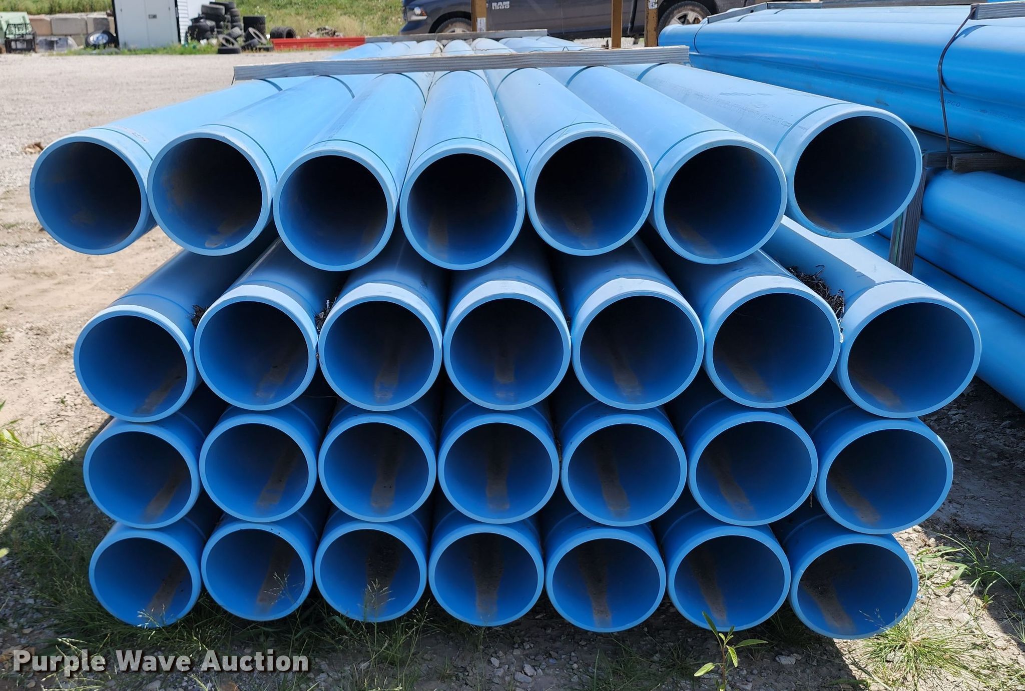 (28) Napco C900 DR18 PVC pipes in Belton, MO Item JA9884 sold