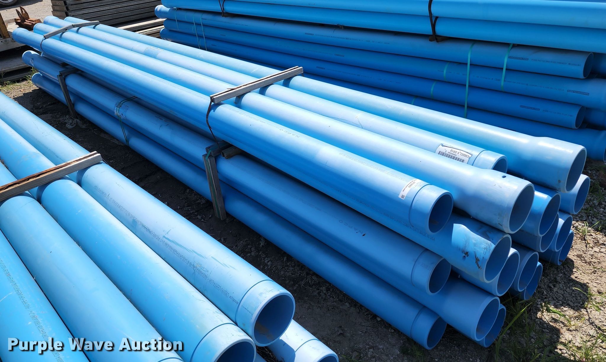 (29) Napco C900 DR18 PVC pipes in Belton, MO Item JA9885 sold