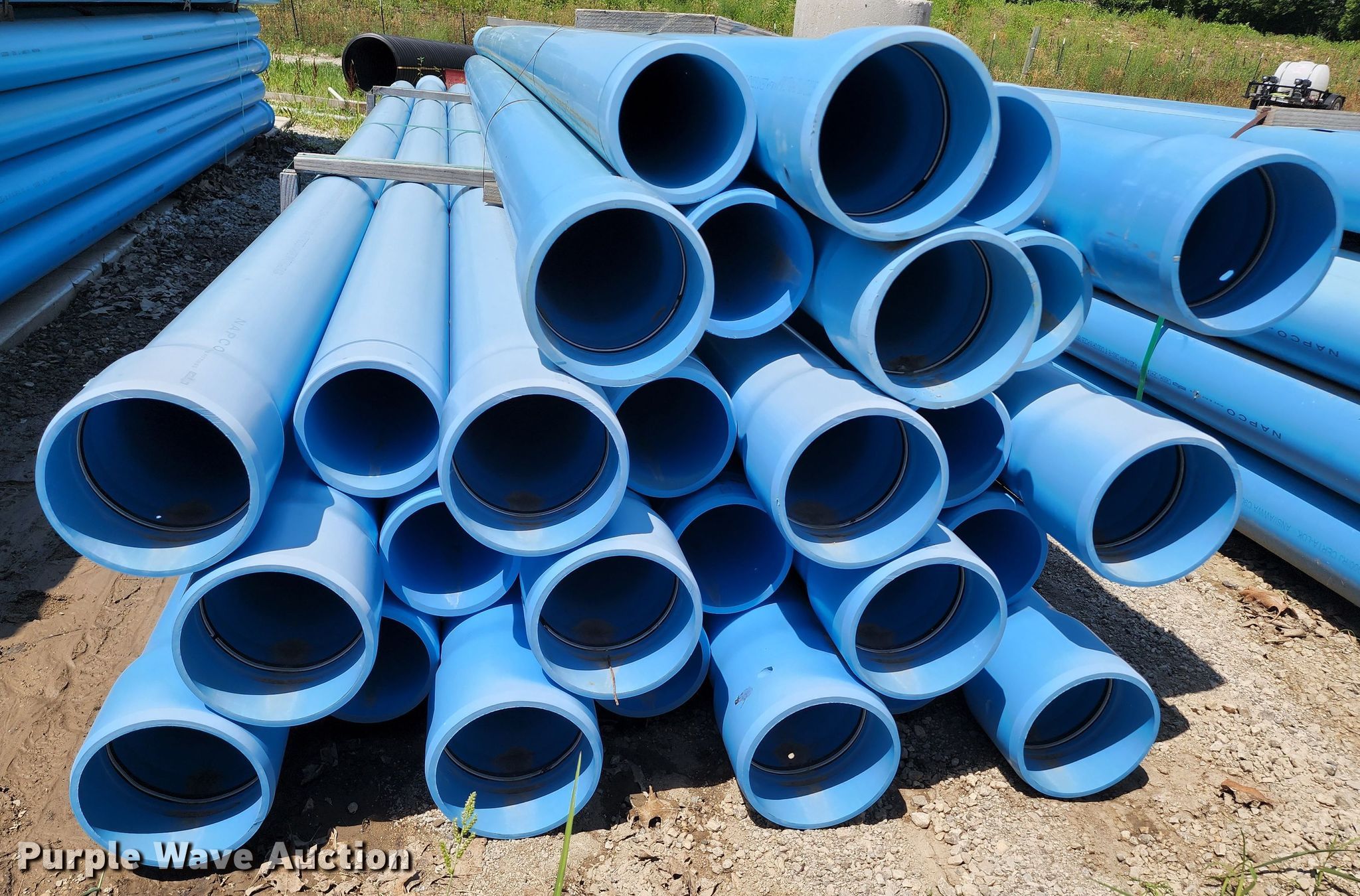 (29) Napco C900 DR18 PVC pipes in Belton, MO Item JA9885 sold
