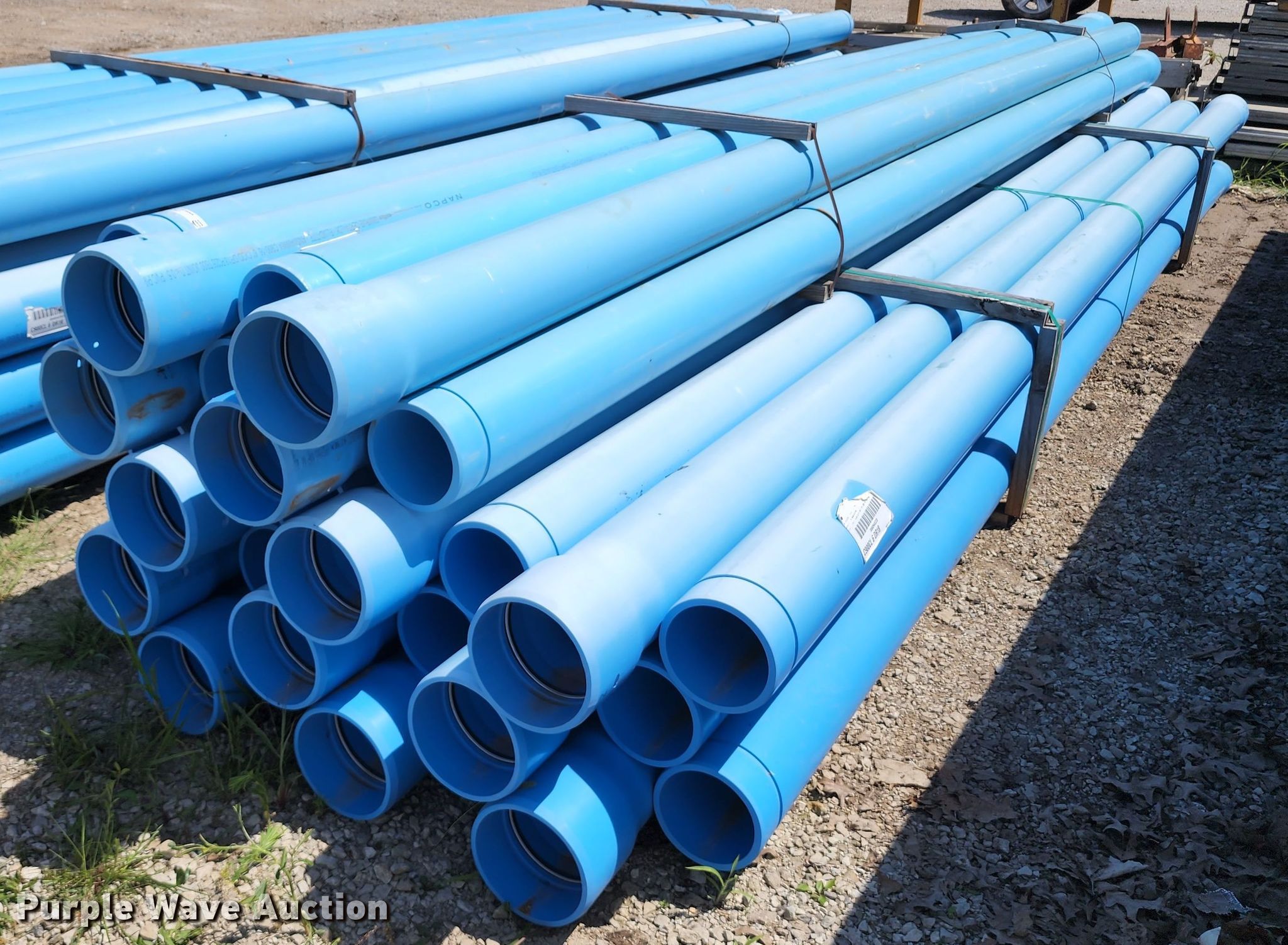 (29) Napco C900 DR18 PVC pipes in Belton, MO Item JA9885 sold