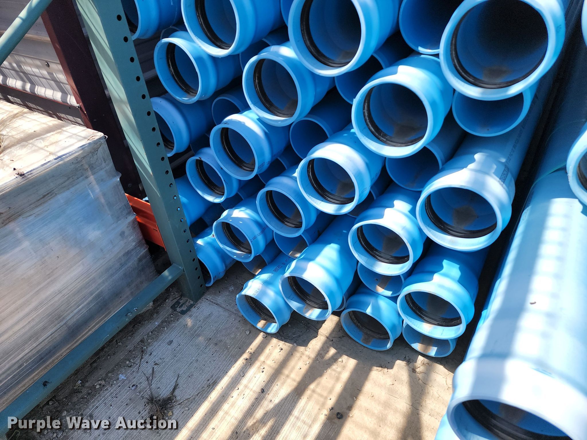 (55) Sanderson C900 DR18 PVC pipes in Belton, MO Item JA9888 sold
