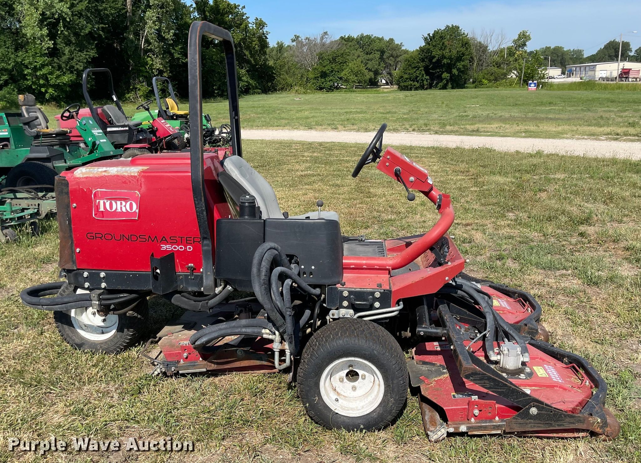 Toro Groundsmaster 3500D lawn mower in Gas, KS Item LF9227 sold