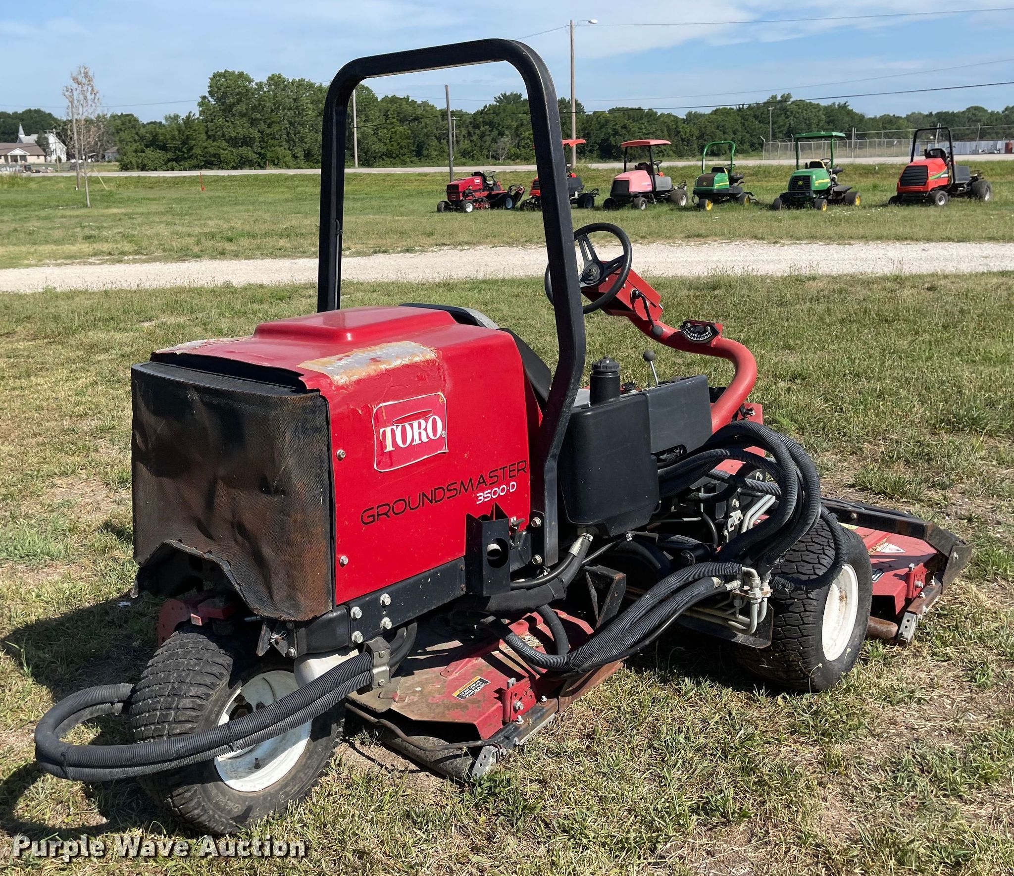 Toro Groundsmaster 3500D lawn mower in Gas, KS Item LF9227 sold