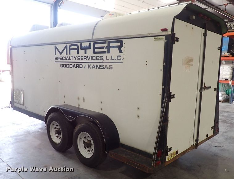 image for item DC4002 1993 Blair 16x6GNCGO  enclosed cargo trailer