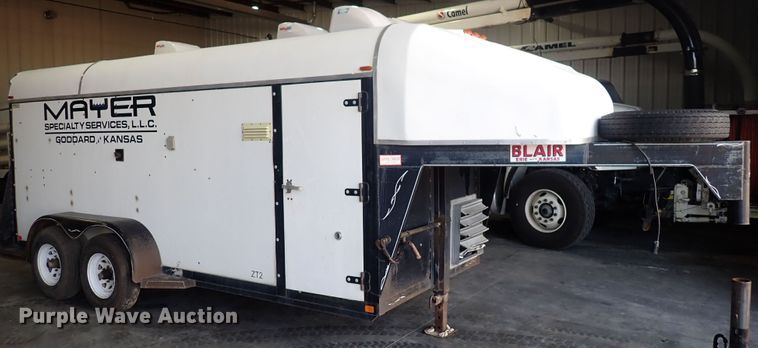 image for item DC4002 1993 Blair 16x6GNCGO  enclosed cargo trailer